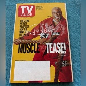 Tv Guide Rikishi August 19-25 Number 4